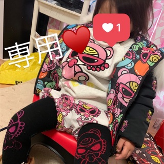 ヒステリックミニ(HYSTERIC MINI)の専用♥️ヒスミニ Fancy モンキーパンツ 90(パンツ/スパッツ)