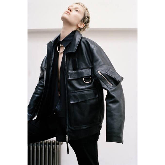 Off-White - 1017 alyx 9SM police leather jacketの通販 by Off-White - 1017 alyx 9SM police leather jacketの通販 by