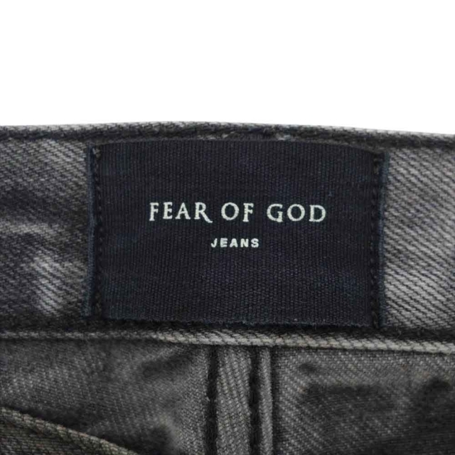 FEAR OF GOD(フィアオブゴッド)のFEAR OF GOD フィアオブゴッド 裾ジップ セルビッジ デニム パンツ メンズのパンツ(その他)の商品写真