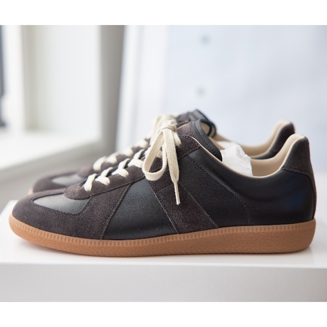 Maison Martin Margiela(マルタンマルジェラ)の新品 Maison Margiela ジャーマントレーナー 42.5 メンズの靴/シューズ(スニーカー)の商品写真