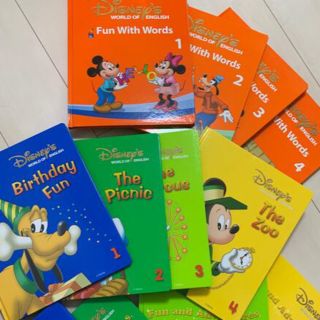 ディズニー(Disney)のディズニー英語　マジックペン　本　8冊(知育玩具)