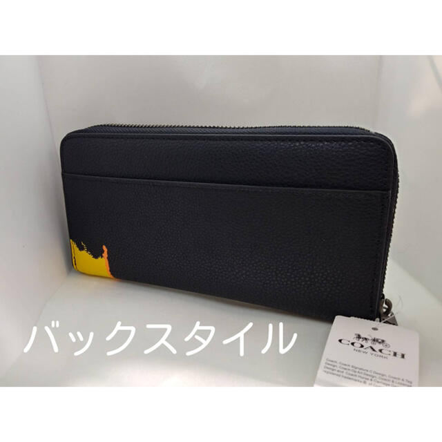 COACH×ジャン=ミシェル・バスキアコラボコーチロングウォレット