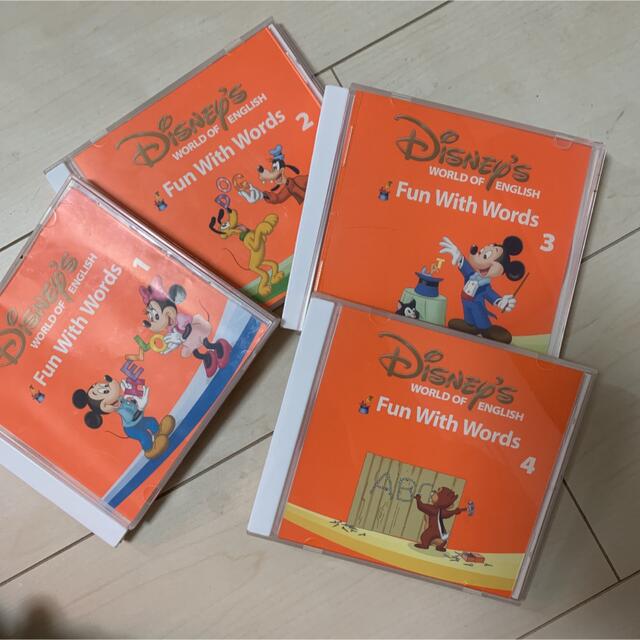 Disney(ディズニー)のディズニー英語　CD fun with words キッズ/ベビー/マタニティのおもちゃ(知育玩具)の商品写真