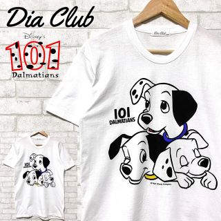 ディズニー(Disney)のDia Club Disney ディズニー 101匹わんちゃん T-Shirt(Tシャツ/カットソー(半袖/袖なし))