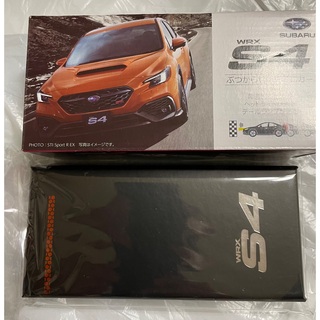 スバル(スバル)の【ぶつからないミニカー】スバル・新型WRX S4＋キーホルダー（新型S4限定品）(ミニカー)