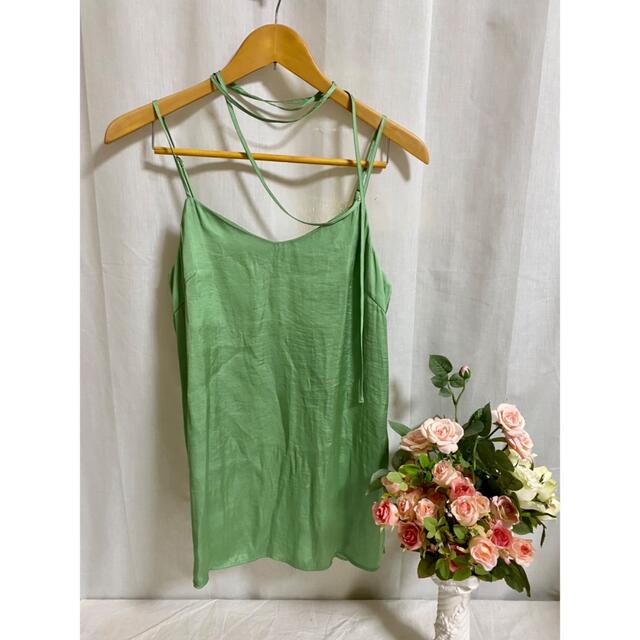 CLANE - クラネ正規品!!新品☆SLANT ARRANGE RIBBON CAMISOLEの通販