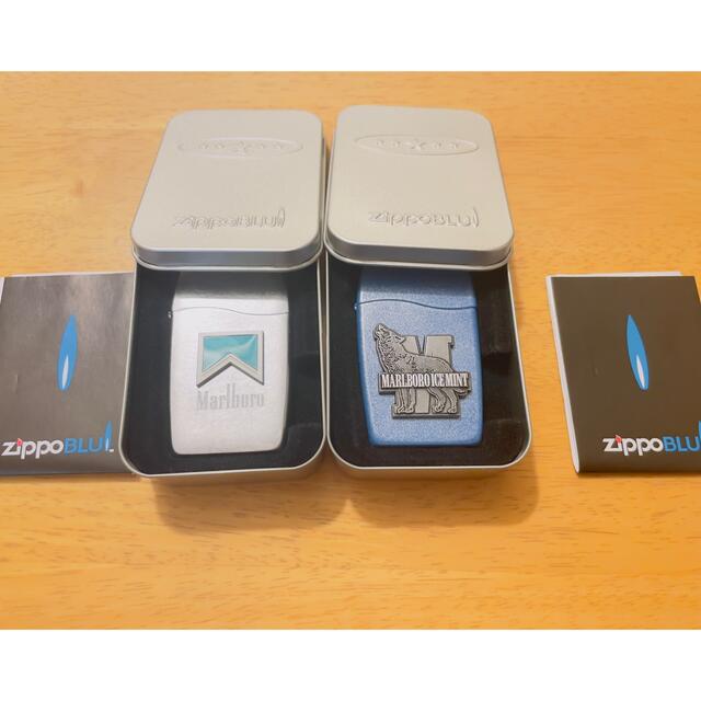 ZIPPO(ジッポー)のzippoblu マルボロ2種 メンズのファッション小物(タバコグッズ)の商品写真