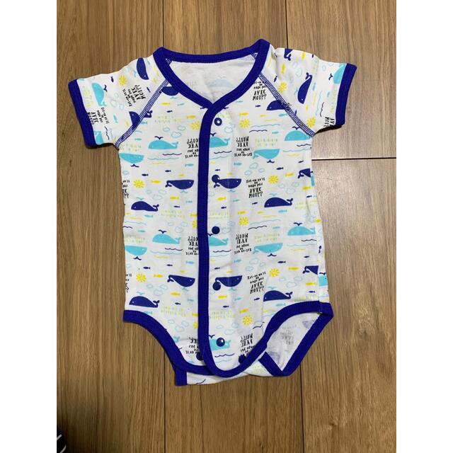 babyGAP(ベビーギャップ)の【値下】夏用　ロンパース　4枚セット キッズ/ベビー/マタニティのベビー服(~85cm)(ロンパース)の商品写真