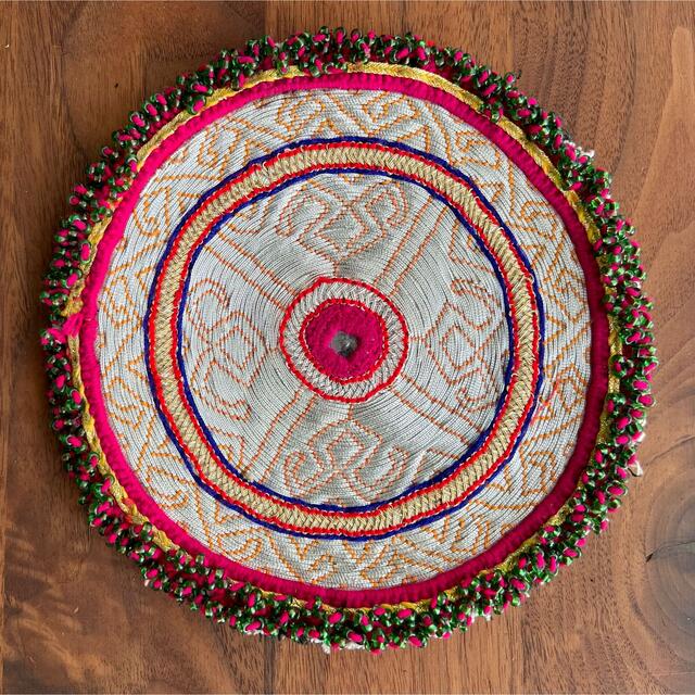 チャイハネ(チャイハネ)のアフガニスタン◎ミラーワーク刺繍ビーズワッペン 大きめサイズ ハンドメイドの素材/材料(各種パーツ)の商品写真