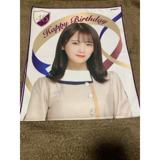 ノギザカフォーティーシックス(乃木坂46)の乃木坂46 秋元真夏　生誕記念タオル　美品(女性タレント)