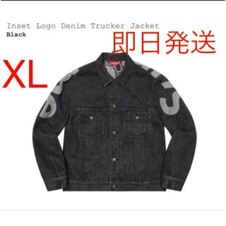 シュプリーム(Supreme)のSupreme Inset Logo Denim Trucker Jacket(Gジャン/デニムジャケット)