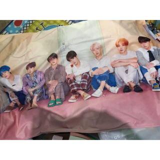 ボウダンショウネンダン(防弾少年団(BTS))のBTS 🌈💜 BWL BLANKET 🌹✨ 公式グッズ(アイドルグッズ)