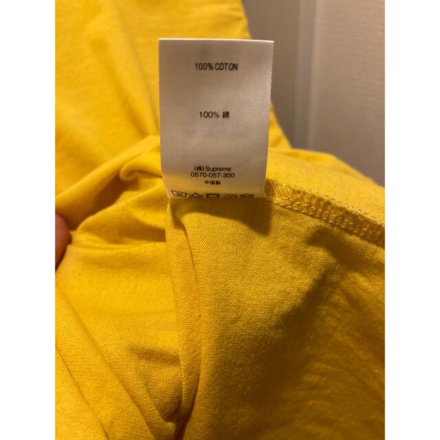 Supreme(シュプリーム)のLサイズ　Supreme Small Box L/S Tee ゴールド　gold メンズのトップス(Tシャツ/カットソー(七分/長袖))の商品写真