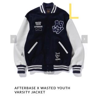 ジーディーシー(GDC)のAFTERBASE  WASTED YOUTH VARSITY JACKET  (スタジャン)