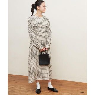 フィグロンドン(fig London)の〈 fig London 〉morning LINEN sailor dress(ロングワンピース/マキシワンピース)