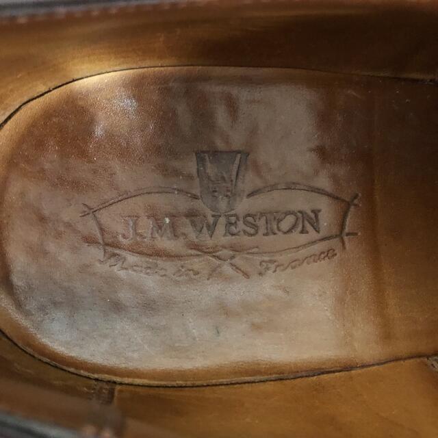 J.M. WESTON(ジェーエムウエストン)の300ストレートチップ　ウエストン　旧ロゴ メンズの靴/シューズ(ドレス/ビジネス)の商品写真