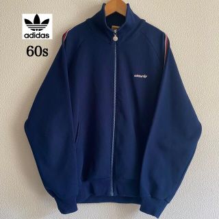 アディダス(adidas)のadidas 60s ジャージ　ネイビー　トレフォイル　紺色　トラックジャケット(ジャージ)