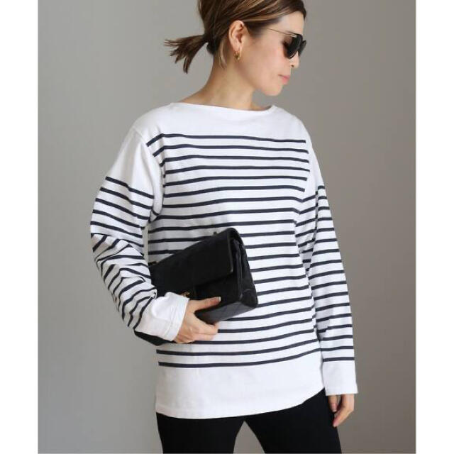 Deuxieme Classe  Coco Stripe T No4トップス