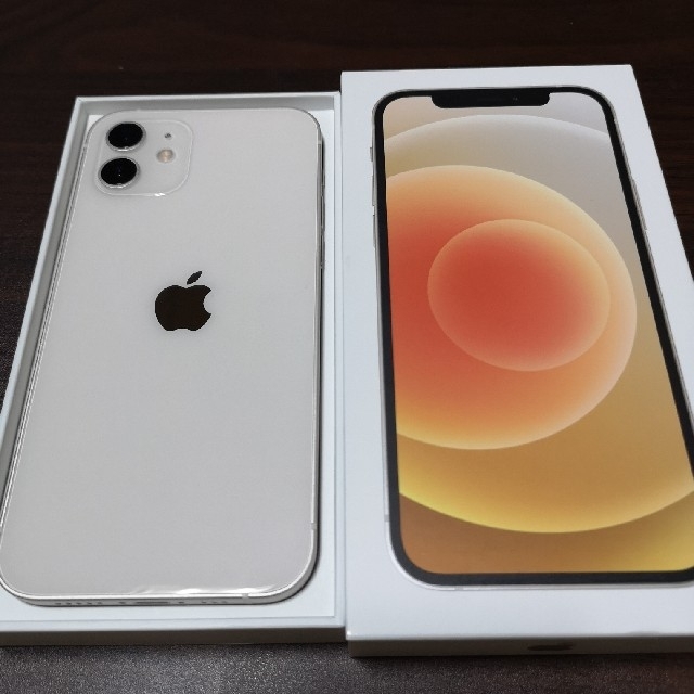 即発送可能】 iphone12 128GB SIMロック解除済 ホワイト