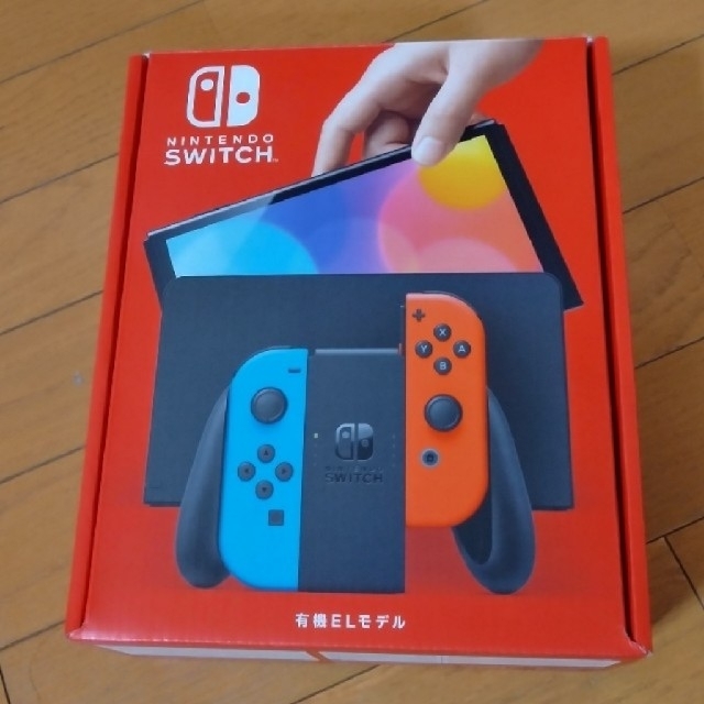 新品未開封Nintendo switch有機ELモデル ネオンブルーネオンレッド