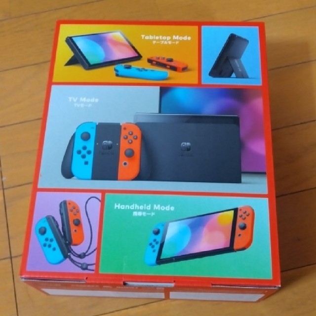 ニンテンドースイッチ有機ELモデル ネオンブルー/ネオンレッド 新品未