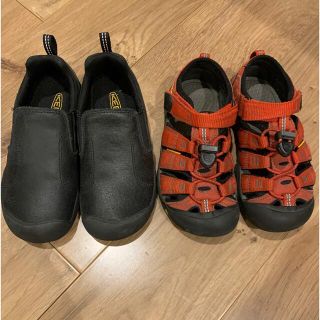 キーン(KEEN)のKEEN2足セット　19.5 20.0(サンダル)