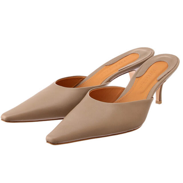 PIPPICHIC◇新品 Mimoza MULE グレージュ 38 魅力的な価格 www.skytrac.ca