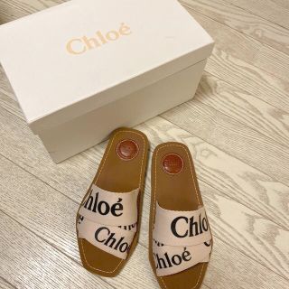 クロエ(Chloe)のchloe woody サンダル　クロエ　35(サンダル)