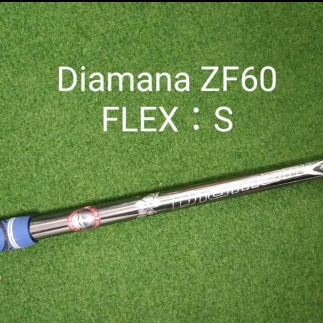 ディアマナ Diamana ZF60 Sテーラーメイド スリーブ付き