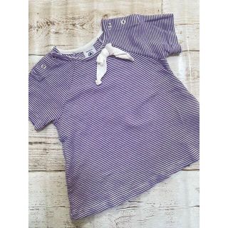 プチバトー(PETIT BATEAU)のPETIT BATEAU マリニエールTシャツ(シャツ/カットソー)