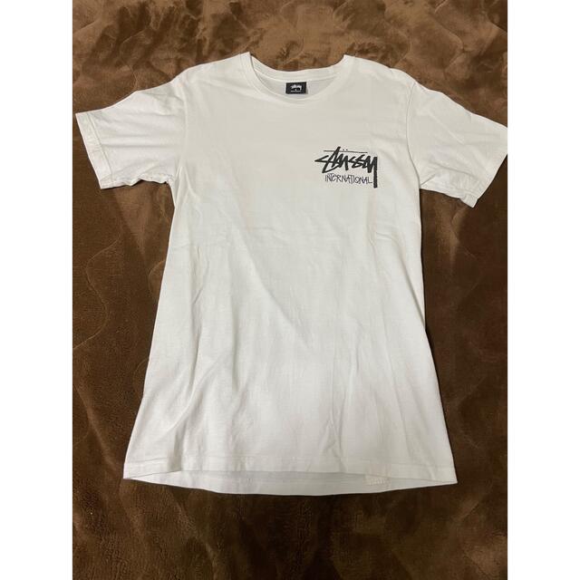 STUSSY Tシャツ 刺繍ロゴ Sサイズ