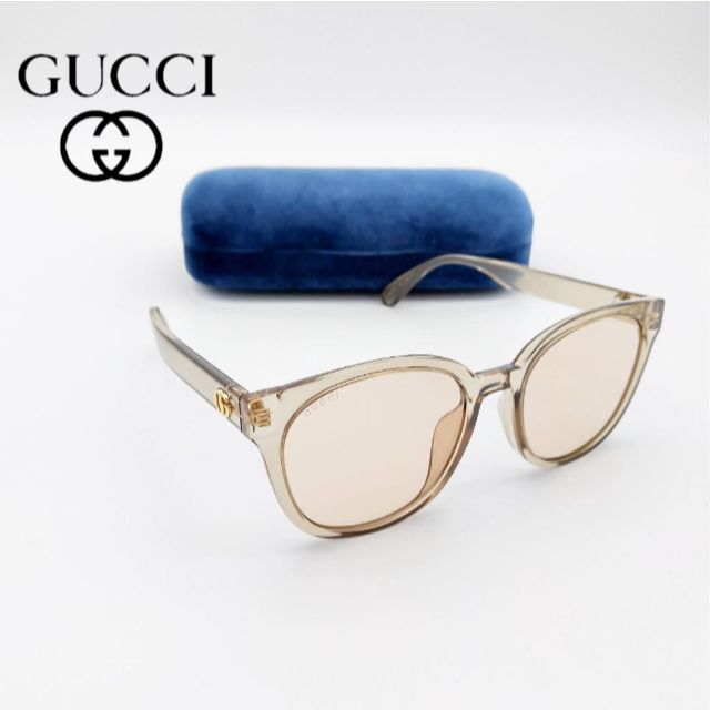 お手軽価格で贈りやすい サングラス グッチ - Gucci アイウェア ブランドサングラス アジアンフィット サングラス/メガネ