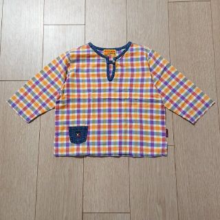 ダブルビー(DOUBLE.B)の七分袖シャツ【110】MIKI HOUSE(Tシャツ/カットソー)