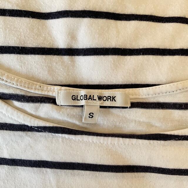 GLOBAL WORK(グローバルワーク)のGLOBAL WORK ボーダー Tシャツ レディースのトップス(Tシャツ(半袖/袖なし))の商品写真
