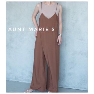 アントマリーズ(Aunt Marie's)の【美品】Aunt Marie's アントマリーズ　オールインワン サロペット(サロペット/オーバーオール)