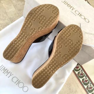 JIMMY CHOO - 試着のみ新品!ジミーチュウ アイコンゴールドメタル 極上