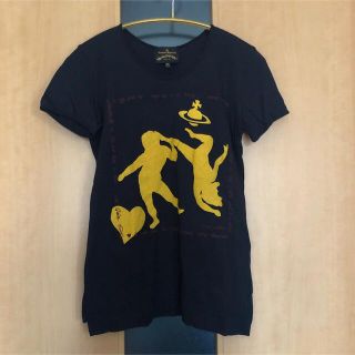 ヴィヴィアンウエストウッド(Vivienne Westwood)の【美品】Vivienne Westwood アングロマニア　プリントTシャツ(Tシャツ(半袖/袖なし))