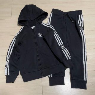 アディダス(adidas)のadidas アディダス スウェット セットアップ キッズ(ジャケット/上着)