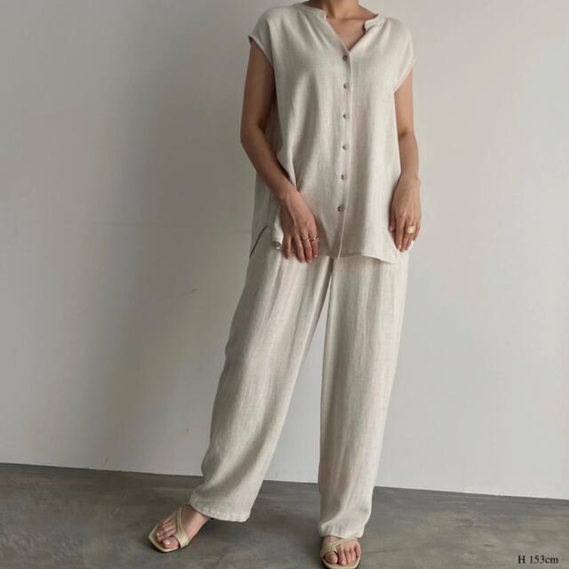 新品未使用】willfully キーネックフレンチスリーブセットアップの通販