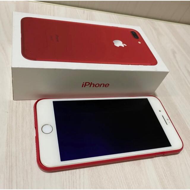iPhone 7 Plus Red 256 GB SIMフリースマートフォン/携帯電話