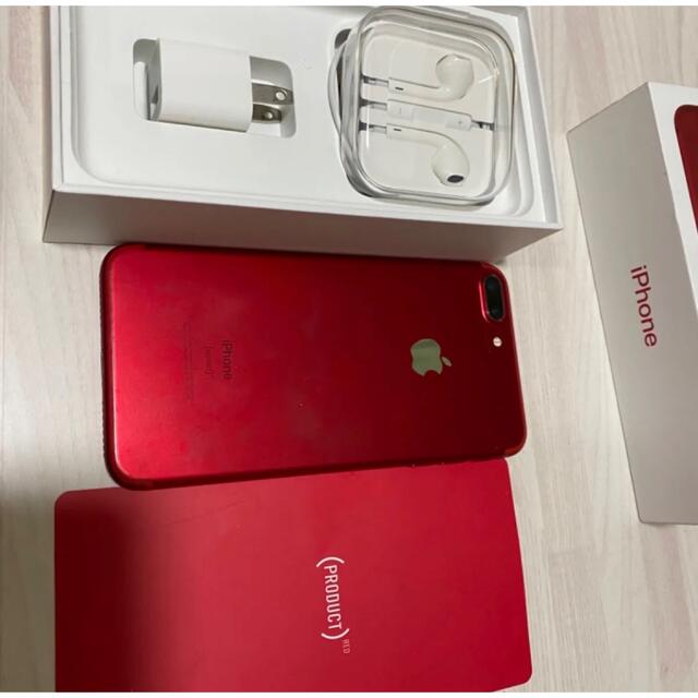 iPhone 7 Plus Red 256 GB SIMフリー