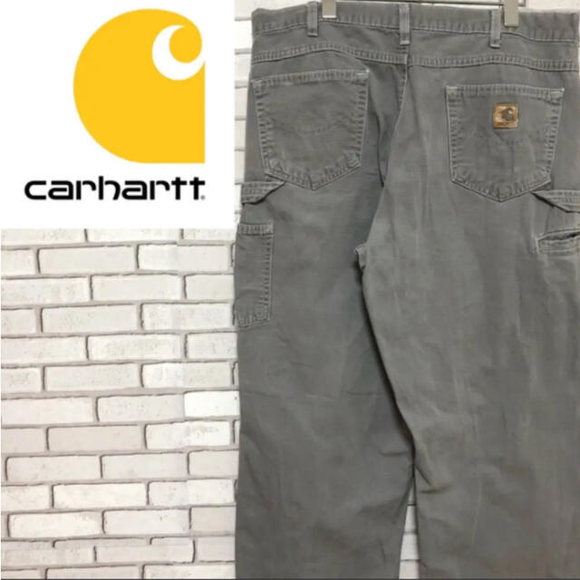 carhartt(カーハート)の超希少 【冷やしトマト様専用】ダック カーキ ルーズペインターパンツ 90s メンズのパンツ(ペインターパンツ)の商品写真