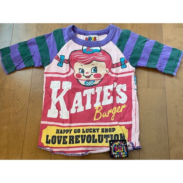 LOVE REVOLUTION(ラブレボリューション)のTシャツ4枚 asu様専用 キッズ/ベビー/マタニティのキッズ服女の子用(90cm~)(Tシャツ/カットソー)の商品写真