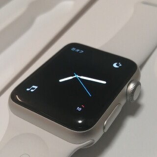 アップルウォッチ(Apple Watch)のAPPLE WATCH3 38mm アップルウォッチ3(腕時計(デジタル))