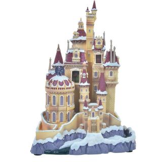 ディズニー(Disney)の美女と野獣 フィギュア 城 Disney Castle Collection(キャラクターグッズ)