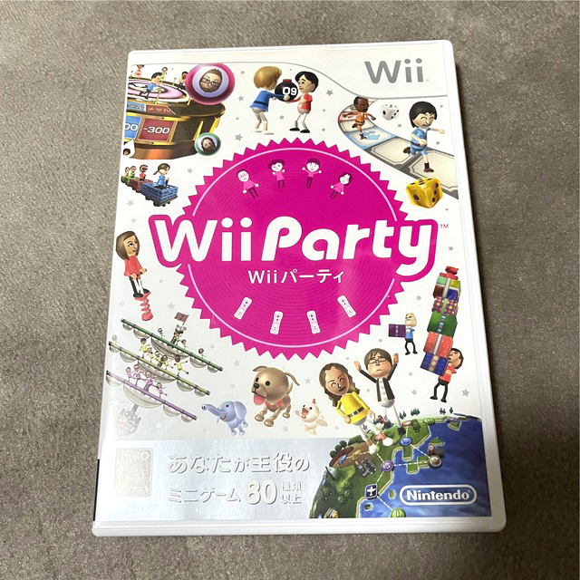 Wii(ウィー)の【動作確認済み】Wii Party Wii エンタメ/ホビーのゲームソフト/ゲーム機本体(家庭用ゲームソフト)の商品写真