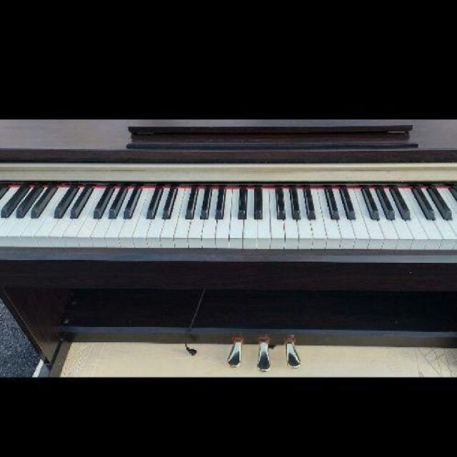 送料込み YAMAHA 電子ピアノ YDP-151R 2007年製高級色&美品 【今日の超 