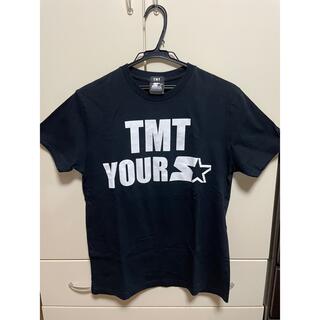 ティーエムティー(TMT)のTMT ×STARTER Tシャツ　黒　Sサイズ(Tシャツ/カットソー(半袖/袖なし))