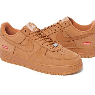 Supreme × Air Force 1 Flax Wheat dunk(スニーカー)