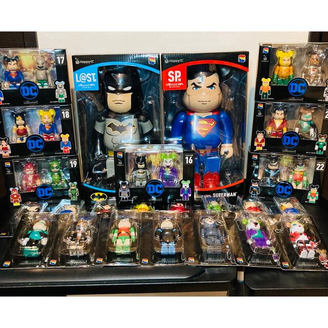 史上最も激安 ハッピーくじ ベアブリック DC コンプリート バットマン